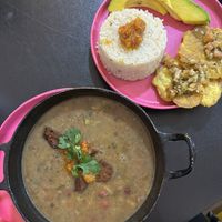 frijolada  at María Candela  in Bogota