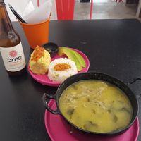 Ajiaco at María Candela  in Bogota