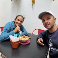 Fruit salad   at María Candela  in Bogota