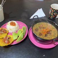 Frijolada - so good and very filling   at María Candela  in Bogota