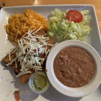 Vegan Flautas  at Mr. Taco Cantina in Galveston