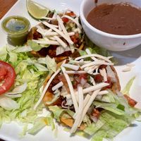 Vegan Sopes  at Mr. Taco Cantina in Galveston