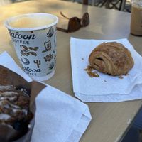   at Saloon Coffee in Malibu