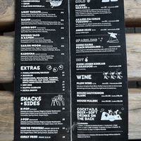 Menu Aug 2023  at Ragin' Ramen in Belfast