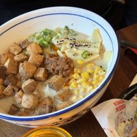 Sailor moon ramen with udon  at Ragin' Ramen in Belfast