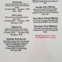  at Green Salmon Coffee and Tea House in Yachats