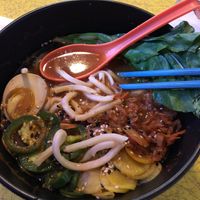 Kimchi noodles vegetarian option
Can be vegan or vegetarian
I got it with egg but you can get it without, the broth has two options, request vegan broth. at Little Noodle Spokane in Spokane