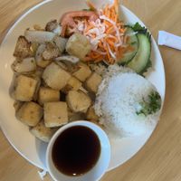 Salt and pepper tofu   at Vietvana in Avondale Estates
