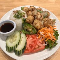 Lemon grass tofu   at Vietvana in Avondale Estates