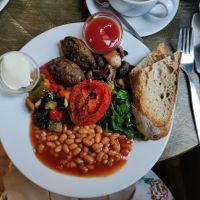 Vegan Breakfast at Organic Deli Cafe in Oxford