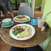 Vegan breakfasts at Organic Deli Cafe in Oxford