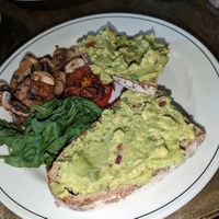 Vegan breakfast at Organic Deli Cafe in Oxford