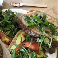 ALT sandwich  at Organic Deli Cafe in Oxford