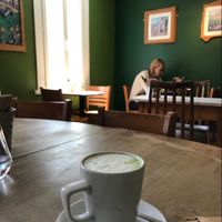 upstairs seating at Organic Deli Cafe in Oxford
