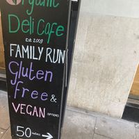 Not easy to find !! at Organic Deli Cafe in Oxford
