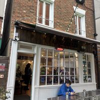 The cafe spans several floors  at Organic Deli Cafe in Oxford