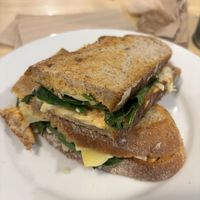Roma toasted sandwich  at Organic Deli Cafe in Oxford
