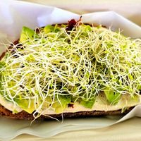 Holy Mother Savory Toast at Ahonui in Kahului