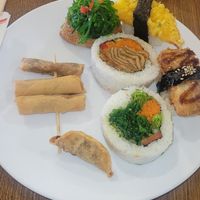 Vegan sushi ❤️ at Kimchi & Wasabi in Nelson