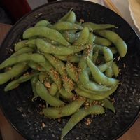 garlic salt edamame  at The Moderne in Orlando