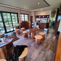 Inside at Tenguchaya Cafe in Tottori