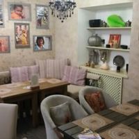 downstairs seating  at Cafe Imbir - Ginger in Kyiv