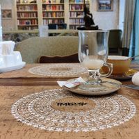 קפה עם חלב שיבולת שועל טעים!!! at Cafe Imbir - Ginger in Kyiv