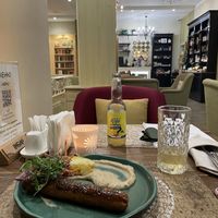 Currywurst   at Cafe Imbir - Ginger in Kyiv