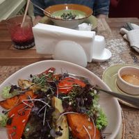 Salad with grilled vegetables at Cafe Imbir - Ginger in Kyiv