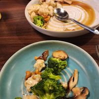 Wok fried veg. Big portion enough for two ! at SAI Eatery in Napier