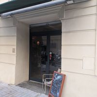 Outside of Full Bloom Café at Full Bloom Café in Nice