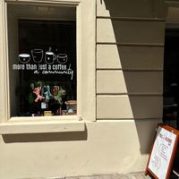 Exterior at Full Bloom Café in Nice