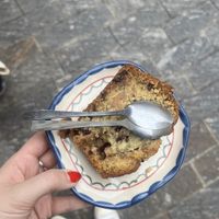 Pear cake  at Full Bloom Café in Nice