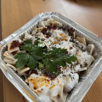 vegan manti  at Berlin Cigköfte Spandau in Berlin