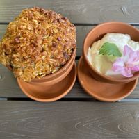 Apple & tomato pie   at Friðheimar in Selfoss