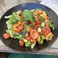 Salad   at Friðheimar in Selfoss