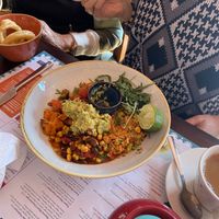 Vegan Mexican Superbowl  at Merletto Lounge in High Wycombe