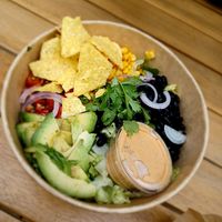 Mexican bowl at Seaside Juicery in 