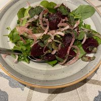 Beetroot salad  at Burj Al Hamam in Balqaa