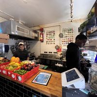   at Food For Negus in Brooklyn