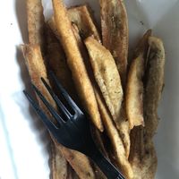 Burro banana fries   at Food For Negus in Brooklyn