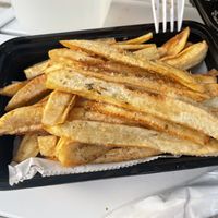 Burro fríes   at Food For Negus in Brooklyn