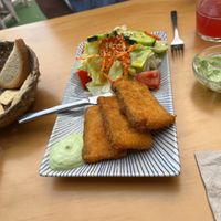 Pescado al limón   at La Vegana Taperia Playa in Torre Del Mar