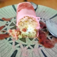 Pantera rosa. Riquísimo, indudablemente de los mejores postres. at La Vegana Taperia Playa in Torre Del Mar