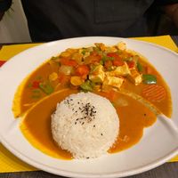 Red curry 🍛  at Cafe Restaurant Engel Asian & Local in Vaduz