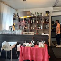 Drinks counter  at Cafe Restaurant Engel Asian & Local in Vaduz