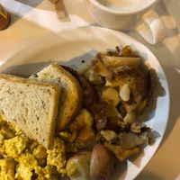 Country breakfast at Chocolate Maven Bakery and Cafe in Santa Fe