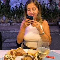 Vegetarian plate at Santorini Greek Restaurant Kuta in Kuta