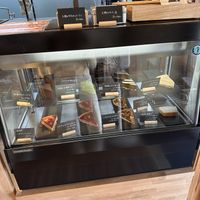 Vegan cake selection  at Musubi Sweets Factory  in Kyoto