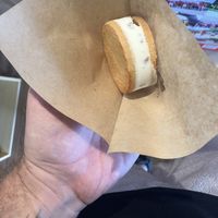 fig ice cream   at Musubi Sweets Factory  in Kyoto